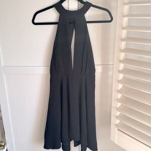 Lulu’s Black cut out sexy dress size medium like new